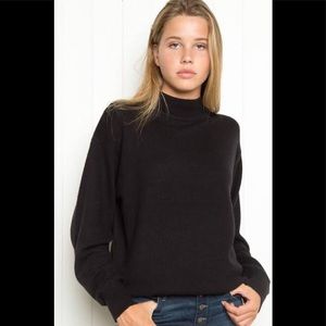 Black Brandy Melville Turtle Neck Sweater (NWOT)